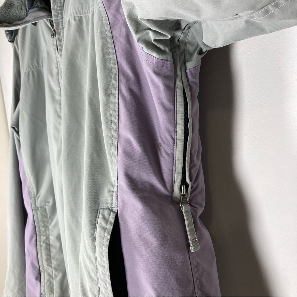 Ride Snowboards Jacket Women’s  L Gray Nylon Hooded - Picture 7 of 16